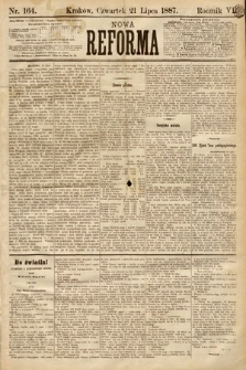 Nowa Reforma. 1887, nr 164