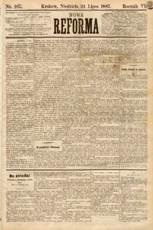 Nowa Reforma. 1887, nr 167