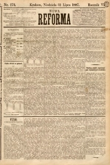 Nowa Reforma. 1887, nr 173