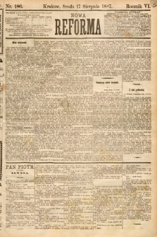 Nowa Reforma. 1887, nr 186