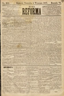 Nowa Reforma. 1887, nr 202
