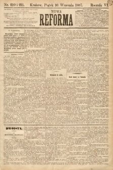 Nowa Reforma. 1887, nr 210-211