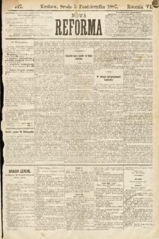 Nowa Reforma. 1887, nr 227