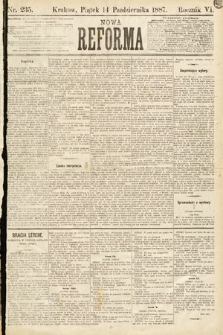 Nowa Reforma. 1887, nr 235
