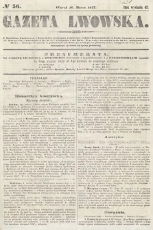 Gazeta Lwowska. 1857, nr 56