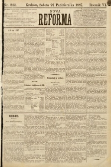 Nowa Reforma. 1887, nr 242