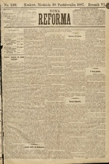 Nowa Reforma. 1887, nr 249