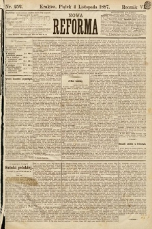 Nowa Reforma. 1887, nr 252