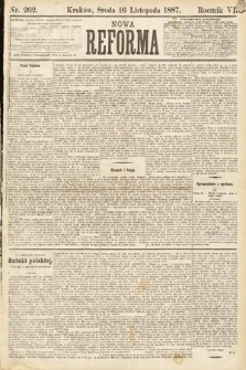 Nowa Reforma. 1887, nr 262