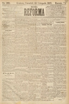 Nowa Reforma. 1887, nr 269