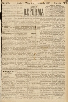 Nowa Reforma. 1887, nr 273
