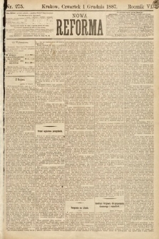 Nowa Reforma. 1887, nr 275