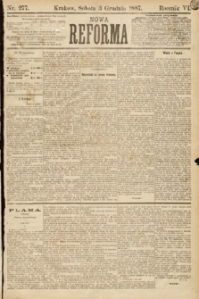 Nowa Reforma. 1887, nr 277