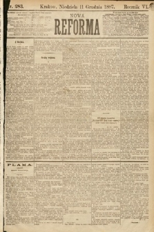 Nowa Reforma. 1887, nr 283