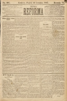 Nowa Reforma. 1887, nr 287