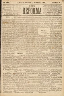Nowa Reforma. 1887, nr 288
