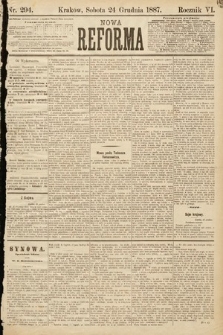 Nowa Reforma. 1887, nr 294