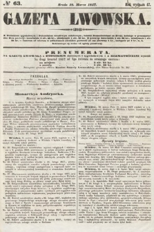 Gazeta Lwowska. 1857, nr 63