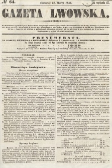 Gazeta Lwowska. 1857, nr 64