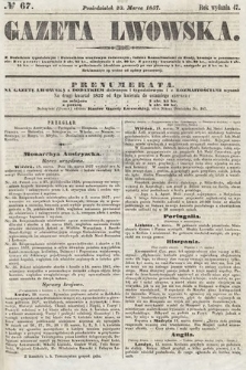 Gazeta Lwowska. 1857, nr 67