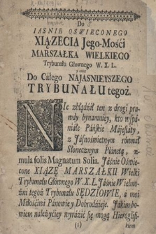 List Pewnego Statysty, Zawierający w sobie niektore Przyczyny, Dla ktorych z teraźnieyszych Zydów ledwie ktory do Wiary Swiętey Katolickiey nawracan bywa: Także niektore Sposoby Do nawracania Narodu Zydowskiego służące, dawniey w języku Cudzoziemskim pisany, A teraz Pod Protekcyą [...] Trybunału Głownego W.X.L. Za dyrekcyi [...] Michała Antoniego Radziwiłła [...] Po Polsku do druku podany. przez Jana Krzysztofa Lewka, z błędow Zydowskich do Wiary, Swiętey Katolickiey Nawroconego. Roku Pańskiego 1728