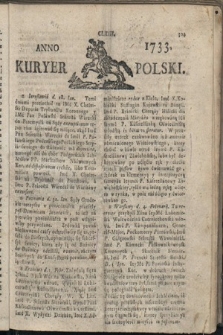 Kuryer Polski. 1733, nr 163