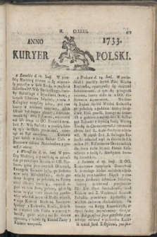 Kuryer Polski. 1733, nr 182