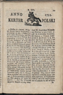 Kuryer Polski. 1733, nr 206