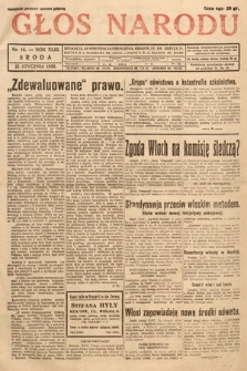 Głos Narodu. 1936, nr 14