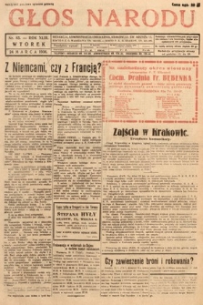 Głos Narodu. 1936, nr 83