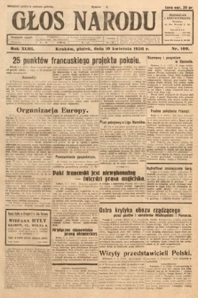 Głos Narodu. 1936, nr 100