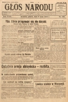 Głos Narodu. 1936, nr 126