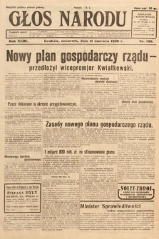 Głos Narodu. 1936, nr 159