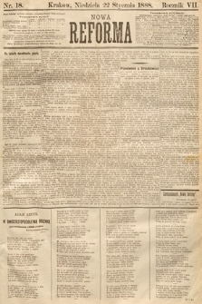 Nowa Reforma. 1888, nr 18