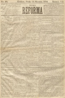 Nowa Reforma. 1888, nr 20