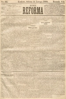Nowa Reforma. 1888, nr 34