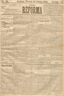 Nowa Reforma. 1888, nr 48