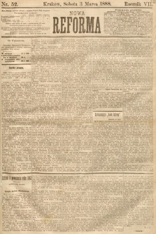 Nowa Reforma. 1888, nr 52