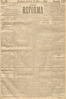 Nowa Reforma. 1888, nr 76