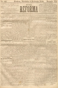Nowa Reforma. 1888, nr 82