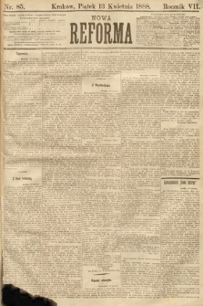 Nowa Reforma. 1888, nr 85