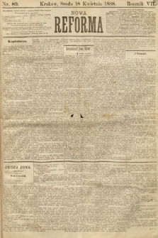 Nowa Reforma. 1888, nr 89