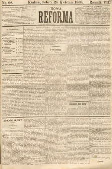 Nowa Reforma. 1888, nr 98