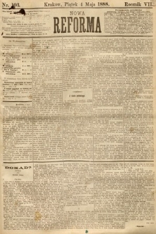 Nowa Reforma. 1888, nr 103