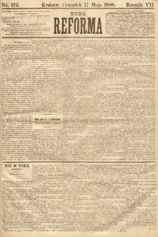 Nowa Reforma. 1888, nr 112