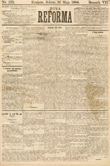 Nowa Reforma. 1888, nr 119