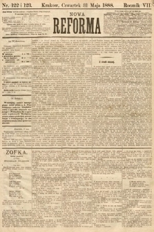 Nowa Reforma. 1888, nr 122 i 123