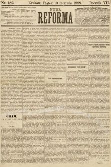 Nowa Reforma. 1888, nr 182