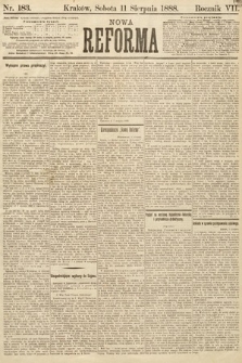 Nowa Reforma. 1888, nr 183