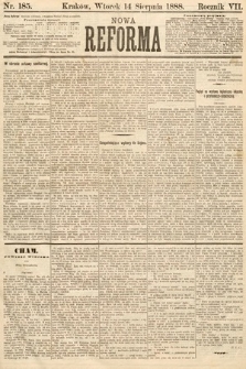 Nowa Reforma. 1888, nr 185